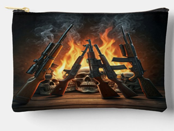 5 Gun Salute Makeup or Pencil Bag